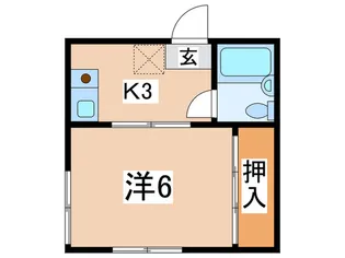 アネックスK【2階】の間取り