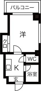 マンションセレーネ【5階】の間取り