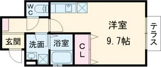 クレイドル奈良町【1階】の間取り