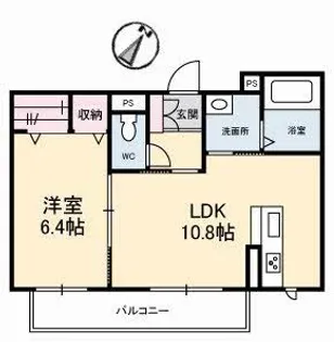 ラ ポール【3階】の間取り