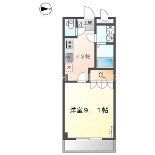 グランソーレ【2階】の間取り