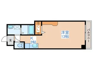 クレステ-ジ北32条【2階】の間取り
