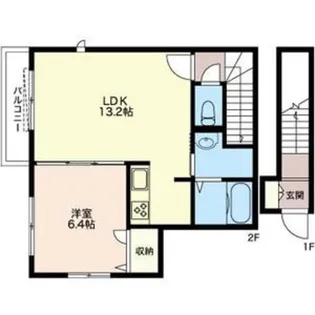 ラヴィアンローズ【2階】の間取り