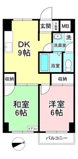 アクティ宮崎台【3階】の間取り