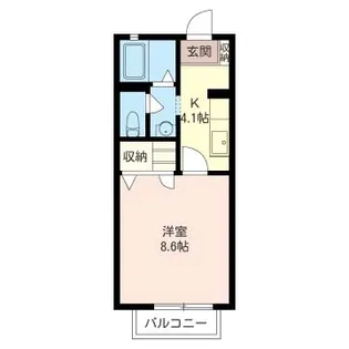 フォルテシモ【1階】の間取り