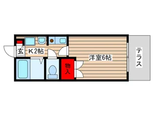 メゾンド東大和【1階】の間取り