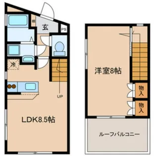 ハーブ小日向茗蹊館の間取り