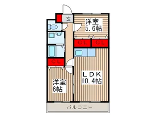 GiftIII【4階】の間取り