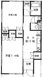 トラムサイド【1階】の間取り