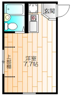 アペックス日吉【1階】の間取り
