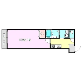 フジパレス北公園3番館【3階】の間取り