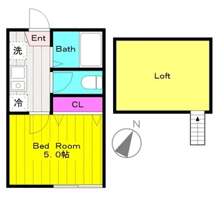Confort(コンフォール)【2階】の間取り