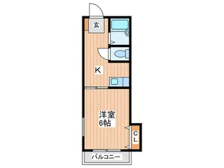 大和田ハイツ【2階】の間取り