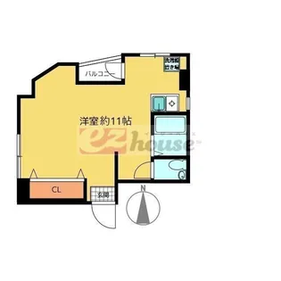 鈴木ビル【4階】の間取り