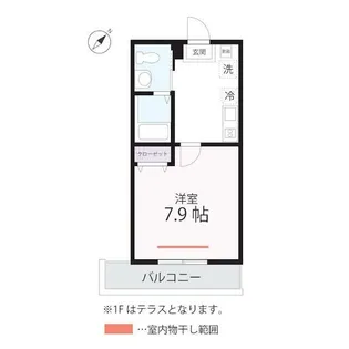 Quiet Crab House mix三ツ沢下町(仮)【1階】の間取り