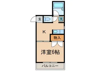 グランデ西巣鴨【2階】の間取り