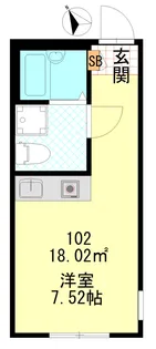 クレール弘明寺【1階】の間取り