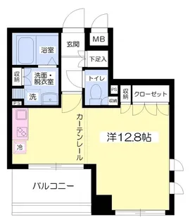 ヴィヴァン綱島【6階】の間取り