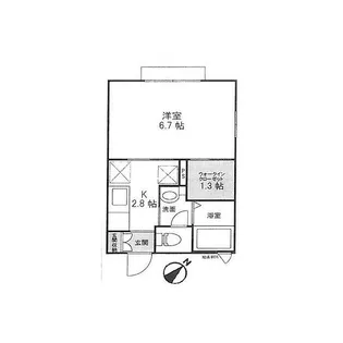セントラル舞岡A棟【2階】の間取り