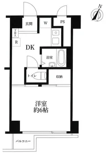 南町コーポビアネーズ【3階】の間取り