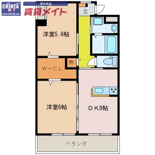 栗真MSビル【3階】の間取り