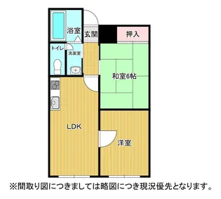 白山堂ビル【6階】の間取り
