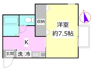 トミーズTAKESATO【1階】の間取り