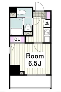 クレイシア西横浜【8階】の間取り