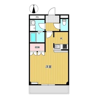 コーポグランディ―ル【2階】の間取り