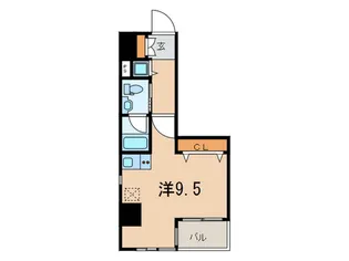 コルティーレ日本橋人形町【5階】の間取り