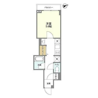 ORSUS大井町【7階】の間取り