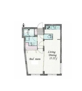 Branche目黒大橋【2階】の間取り