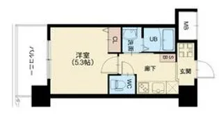スプランディッド元町山手【5階】の間取り