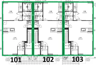 アミュレット峰山1【1階】の間取り