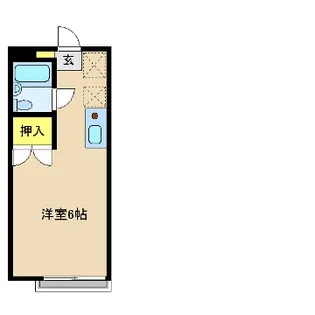 ソシアルハイツ【1階】の間取り