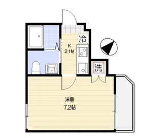 グレーシア幕張【3階】の間取り