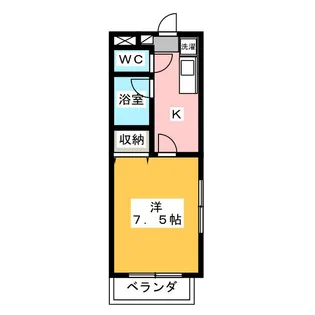 Towncourt柳沢【2階】の間取り