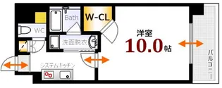 Parc Hiroshima Ekimae【10階】の間取り