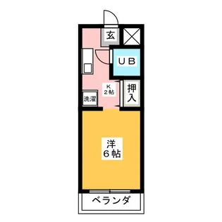 ルミエールQ【4階】の間取り