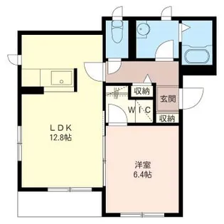 ORCHIDS【2階】の間取り