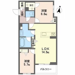 カノープス【1階】の間取り