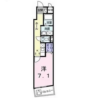 グリーンパレス町田【4階】の間取り