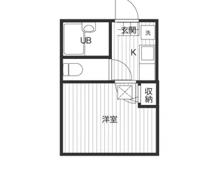 プラナス上大岡【2階】の間取り