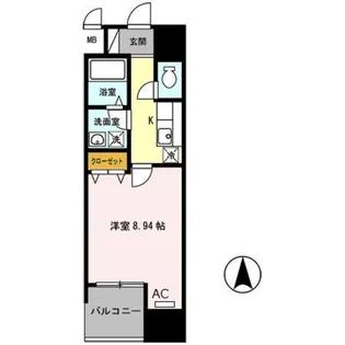 F・D VILLE【3階】の間取り