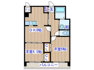 レジデンスHAGAの間取り