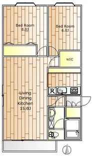メゾン碑文谷【3階】の間取り