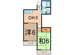 MYコ-ポ【2階】の間取り
