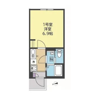 The Cove【2階】の間取り