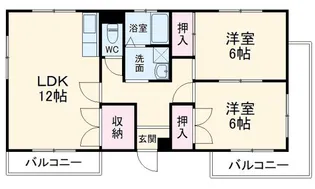 山豊ビル【4階】の間取り