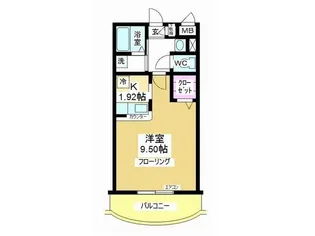 セルクル リュミエール【2階】の間取り